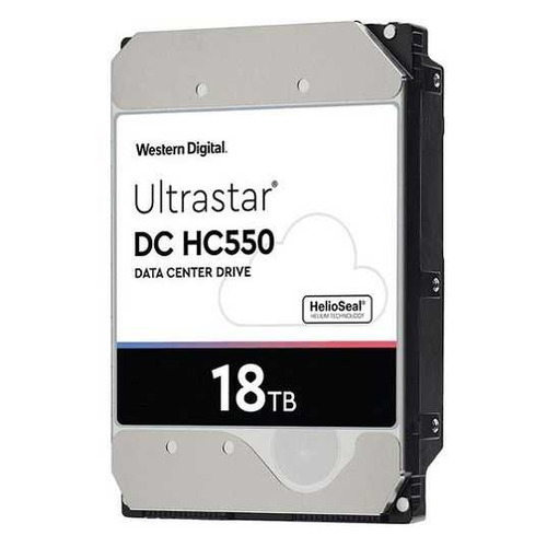 HDD WD Original SATA-III 18Tb 0F38459 WUH721818ALE6L4 Ultrastar DC HC550 (7200rpm) 512Mb 3.5"