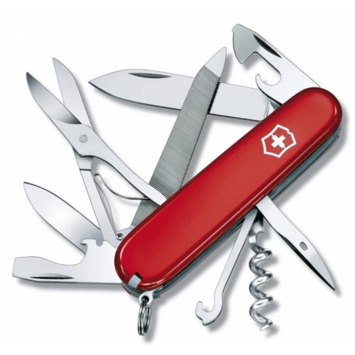 Нож перочинный Victorinox Mountaineer (1.3743) 91мм 18функций красный карт.коробка