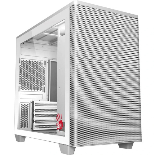 Корпус Bloody BD-CC117F белый без БП mATX 5x120mm 1xUSB2.0 1xUSB3.0 audio bott PSU