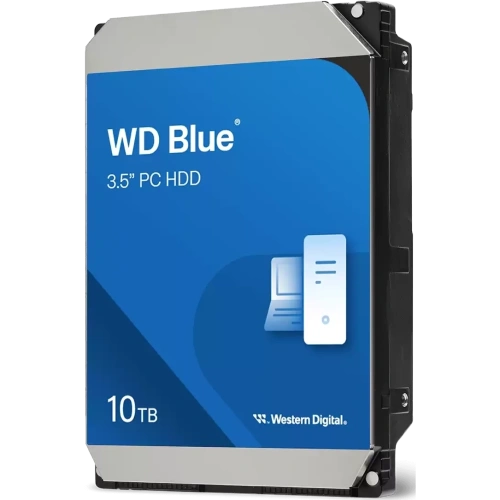 HDD WD Blue WD100EAGZ SATA3 10Tb (CMR) 7200 512Mb 1 year warranty