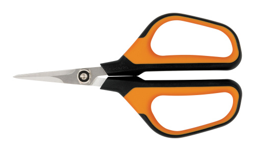 Ножницы для травы Fiskars Solid SP15 черный/оранжевый (1051602)