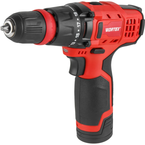 Дрель-шуруповерт Wortex BD 1215 Li Set (1326469)