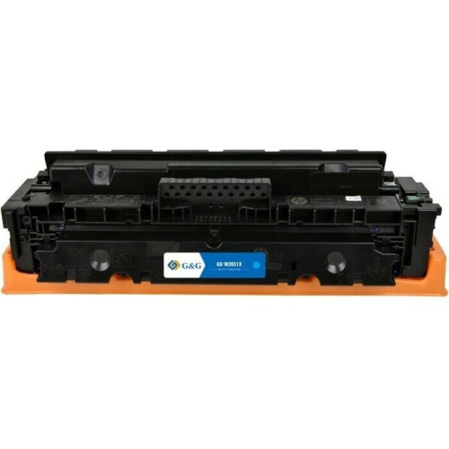 Картридж лазерный G&G GG-W2031X 415X голубой 6000стр для HP LJ M454/MFP M479