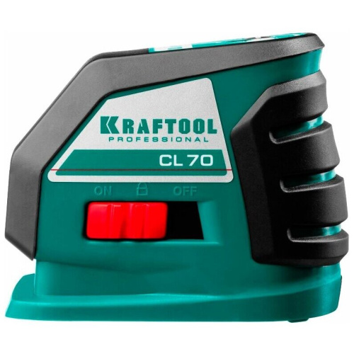 Нивелир лазерный Kraftool 34660-3 цв.луч. красный 2луч.