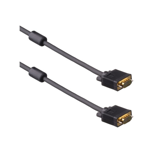 Кабель ExeGate EX294727RUS VGA Pro EX-CC-PVGA-15M15M-20.0 (15M/15M, 20м, 2 фильтра, позолоченные контакты, экран)