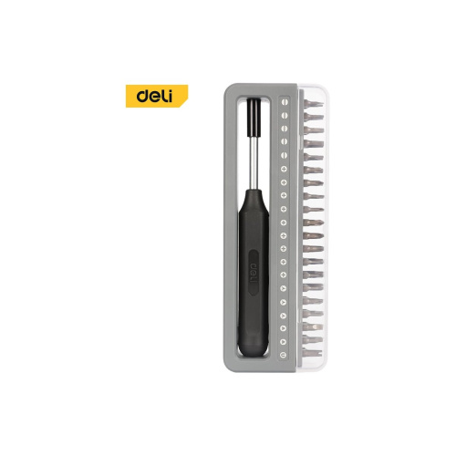 Набор прецизионных отверток Deli DL241041 (отвертка + 40 бит)