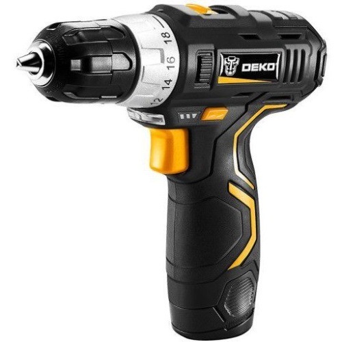 Дрель-шуруповерт Deko GCD12DU3 SET 4 063-4140 аккум. патрон:быстрозажимной (кейс)