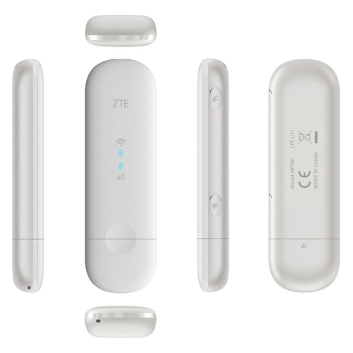 Модем 2G/3G/4G ZTE MF79RU белый