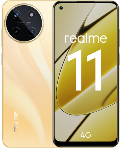 6.4" Смартфон Realme 11 128 Гб Золотистый