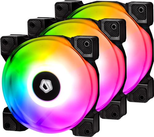 Вентилятор ID-Cooling DF-12025-ARGB TRIO