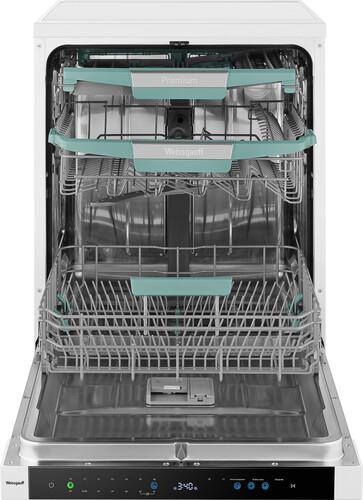 Посудомоечная машина Weissgauff DW 6114 Inverter Touch AutoOpen White белый, с авто-открыванием и инвертором, 3 корзины,14 комплектов, 8 программ