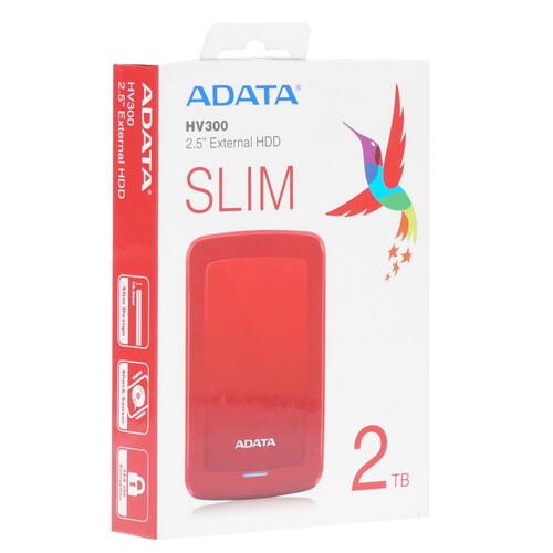 2 ТБ Внешний HDD ADATA HV300 [AHV300-2TU31-CRD]
