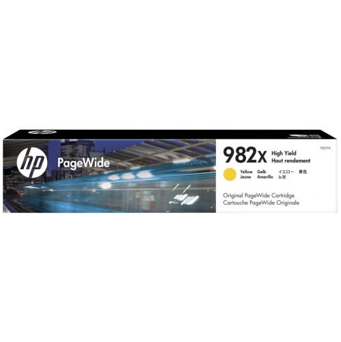 Картридж HP 982A T0B30A желтый PageWide Enterprise Color 765/780/785 T0B30A 16000 стр.