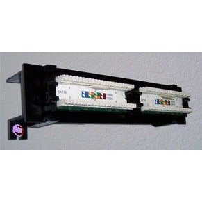 Патч-панель Lanmaster TWT-PP12UTP-H 10" 1U 12xRJ45 кат.5e UTP