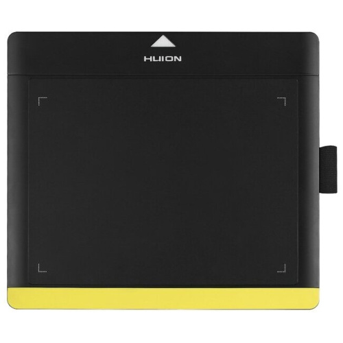 Графический планшет Huion 680TF черный/желтый