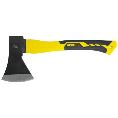 Топор универсальный кованый BERGER BG1522 800г, фиберглассовая рукоятка