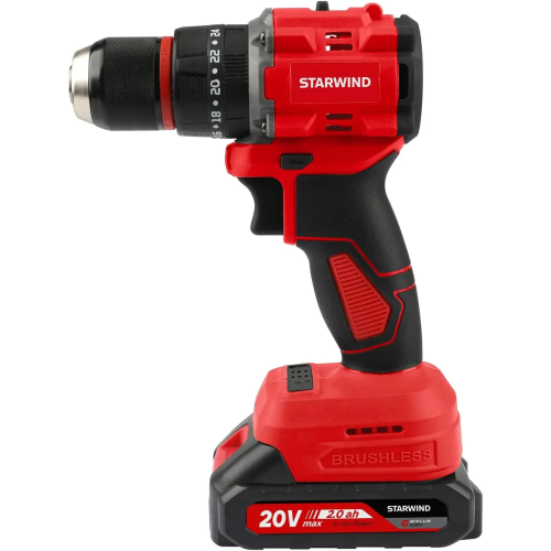 Дрель-шуруповерт Starwind CDB20-2.0/2hs1