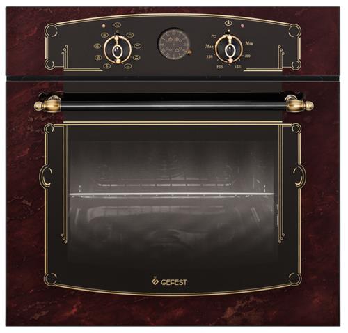 Электрический духовой шкаф Gefest ЭДВ ДА 622-03 К55S красный