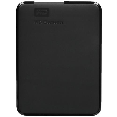 2 ТБ Внешний HDD WD Elements Portable [WDBUZG0020BBK-CESN]