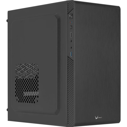 Корпус FORMULA CS-106-S-BK-V1 black MiniTower (mATX, без БП, 2xUSB Type-A)