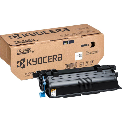 Картридж лазерный Kyocera TK-3400 1T0C0Y0NL0 черный (12500стр) для Kyocera Kyocera Ecosys PA4500x/Ecosys PA5000x/Ecosys PA5500x/Ecosys PA6000x