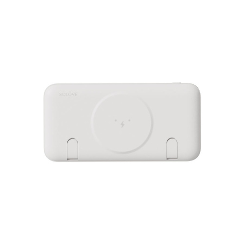 Внешний аккумулятор Power Bank Xiaomi (Mi) Solove 10000mAh Magnetic MagSafe 20W QC 3.0 PD 3A USB-A *1 + Type-C *1 (W10 White RUS)