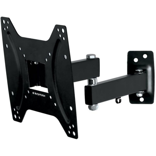 Кронштейн Kromax OPTIMA-204 черный 15"-42" макс.25кг поворотно-выдвижной и наклонный