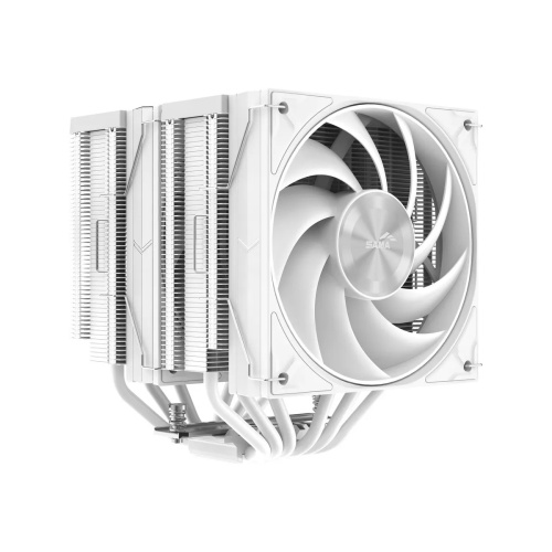 Кулер SAMA A60W (A60-WHWNNXOX-G) (265W, 4-pin PWM, 156.5mm, 6x6mm, 2x120mm, 78CFM, 29dBA, 2200RPM, S 1851/1700/1200/115X, AM5)