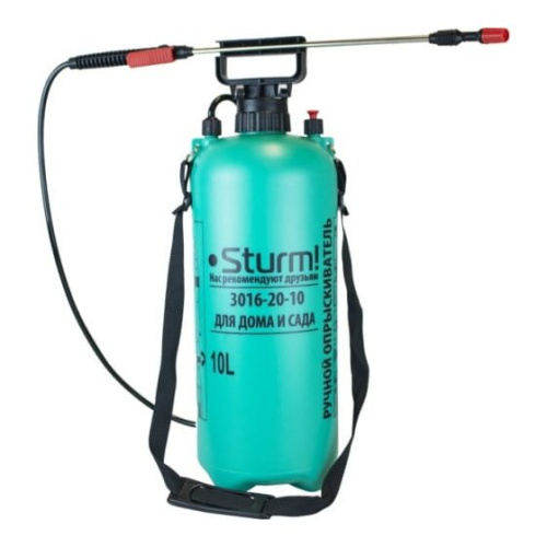 Опрыскиватель Sturm! (3016-20-10) 10л с ручным насосом и шлангом