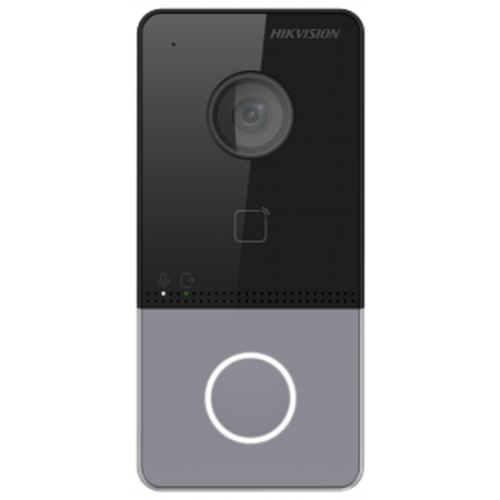 Видеопанель Hikvision DS-KV6113-WPE1(C) цвет панели черный