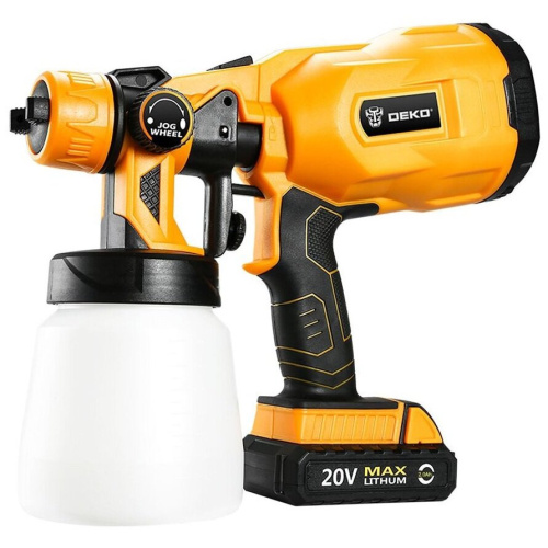 Краскопульт аккумуляторный DEKO DKS G20K2 063-4180