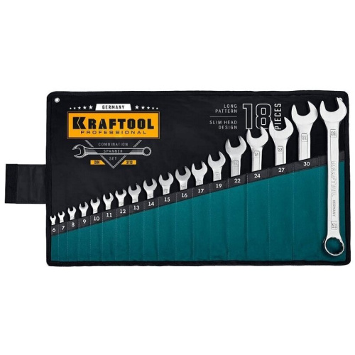 Набор комбинированных гаечных ключей KRAFTOOL 27079-H18_z01