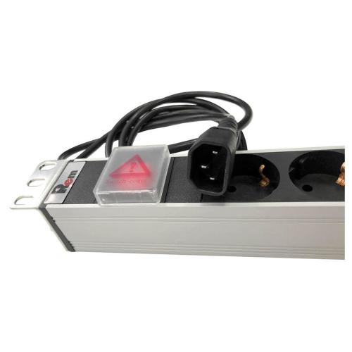 Блок распределения питания Remade R-10-8S-V-440-1.8 гор.размещ. 8xSchuko базовые 10A C14 1.8м