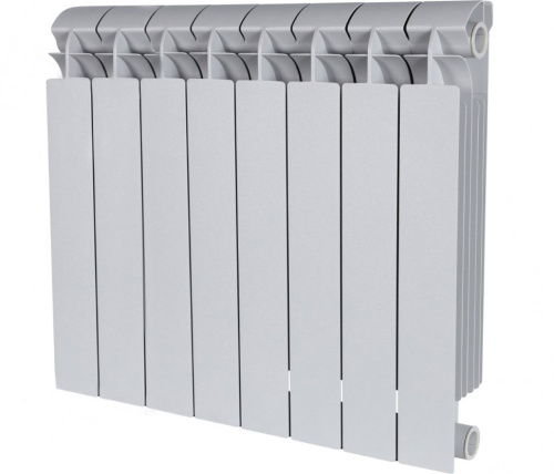Радиатор биметаллический Global Style Plus 500 (8 секций) серый
