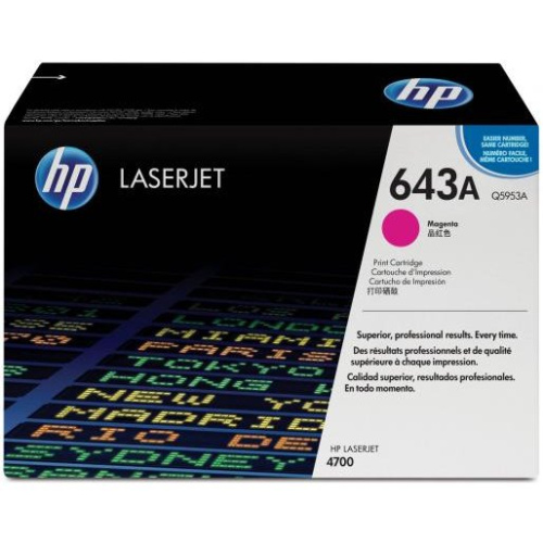 Тонер-картридж HP Q5953A Color LaserJet Magenta Print Cartridge