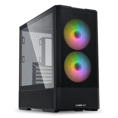 Корпус Lian Li Lancool 207 / Black / (G99.LAN207RX.10RS) Mid-Tower, TG / 2x 140mm ARGB + 2x 120mm non LED fans inc.