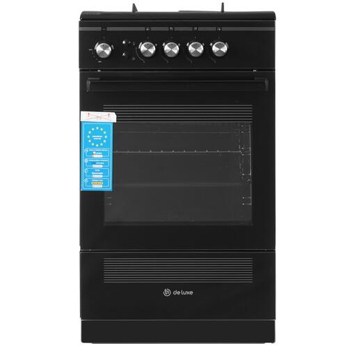 Газовая плита De Luxe 506040.24г ЧР-001 черный