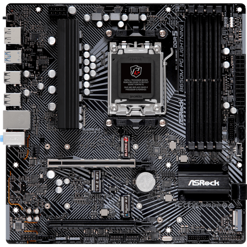 Материнская плата ASRock B650M PG Lightning