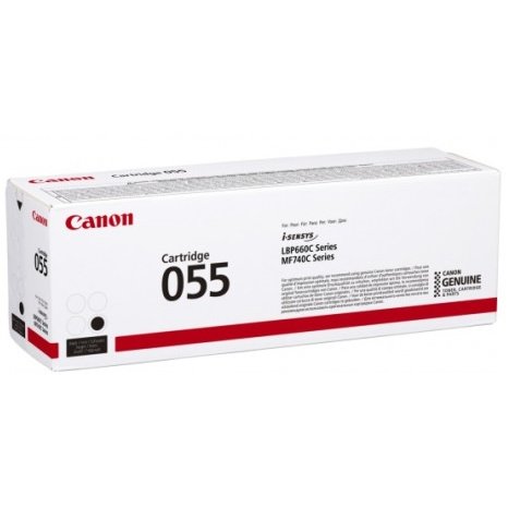 Картридж лазерный Canon 055 BK 3016C002 черный (2300стр.) для Canon MF746Cx/MF744Cdw/MF742Cdw/LBP664Cx/663Cdw