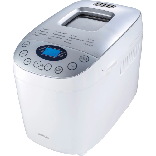 Хлебопечь Hyundai HYBM-4083 белый/серебристый