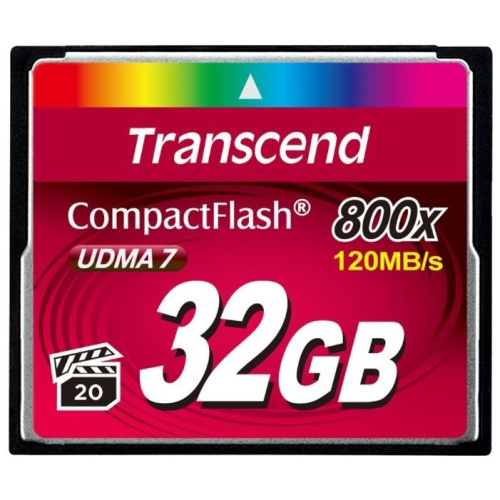 Карта памяти Transcend TS32GCF800 Compact Flash Premium