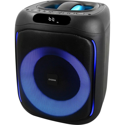 Минисистема Digma D-MC1700 черный