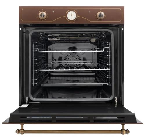 Электрический духовой шкаф DeLonghi CM 9L RO RUS коричневый