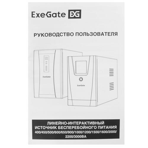 ИБП ExeGate SpecialPro UNB-650.LED.AVR.2SH.RJ.USB