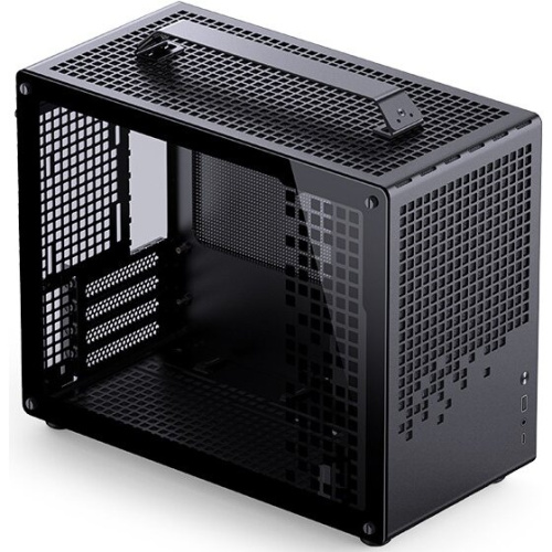 Корпус JONSBO Jonsplus Z20 Black без БП, боковая панель из закаленного стекла, mini-ITX, micro-ATX, черный