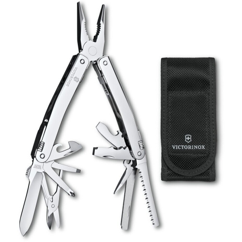 Мультитул Victorinox SwissTool Spirit MX (3.0224.MN) 105мм 24функц. серебристый