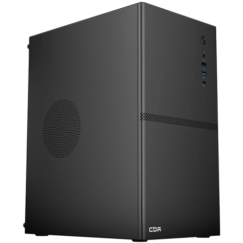 Корпус CBR V863 (PCC-MATX-V863-WPSU), без БП, mATX Minitower, 1*USB 3.0 Type C, 1*USB 3.0, 1*USB 2.0, HD Audio+Mic, Black