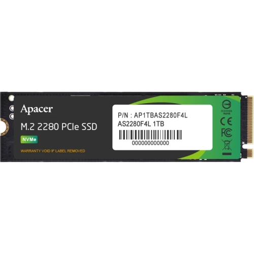 SSD APACER AP1TBAS2280F4L-1 1TB M.2 2280 NVMe PCIE 5.0 x4 12000/11800