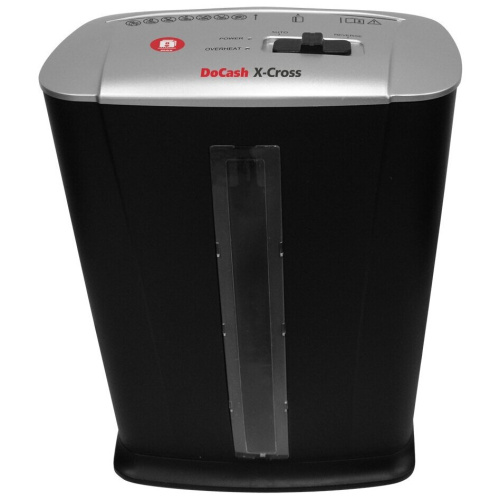 Шредер DoCash X-Cross черный