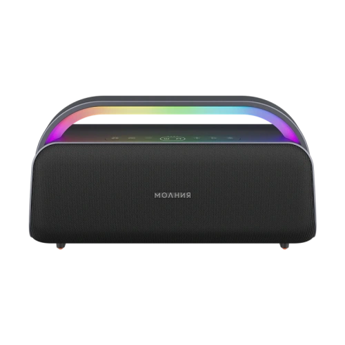 Колонка портативная Ural Молния Кварк черный/серый